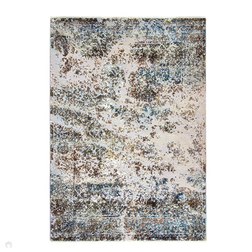 Arabesque Grey/Blue/Natural/Rust/Multicolour Rug-Origins-Rug Love - The Most Loved Rug Store